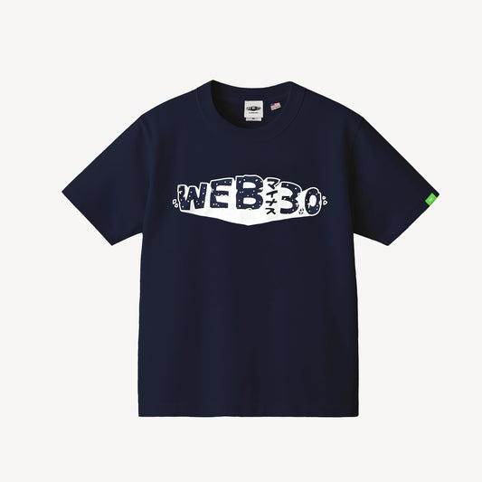 WEB -3.0 2025 SUMMER T-shirt Navy blue